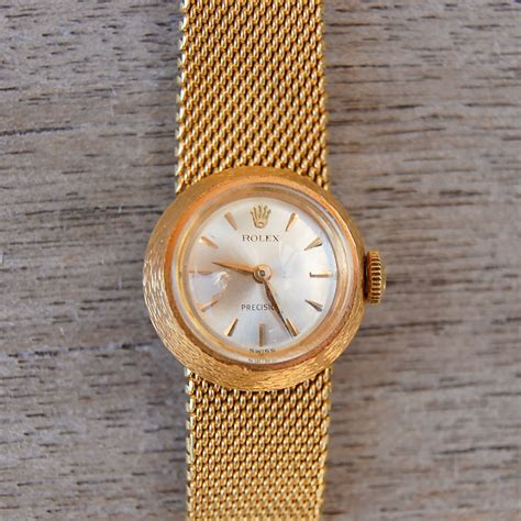 rolex vintage gold ladies watch|women's vintage gold rolex watches.